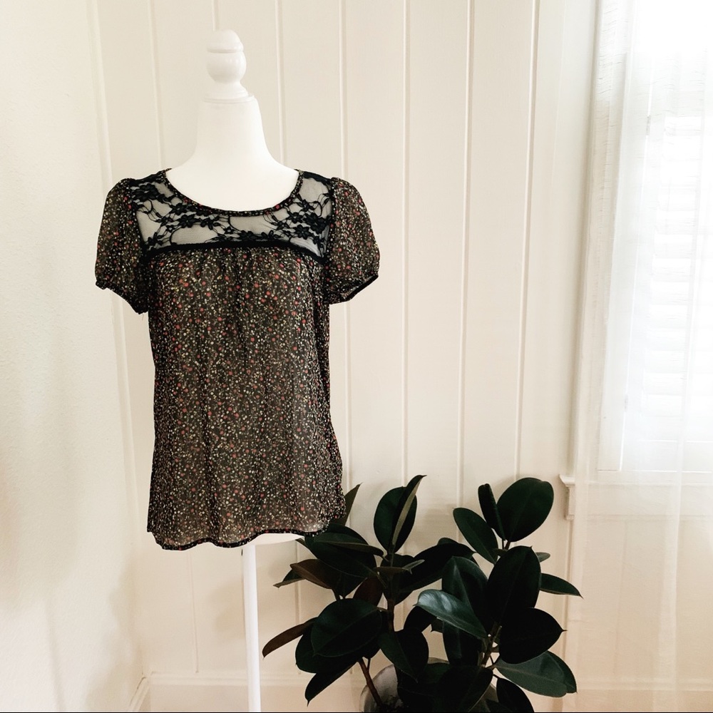 Floral Print Top